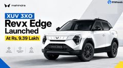 Mahindra XUV 3XO Revx Edge Launched At Rs. 9.39 Lakh